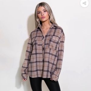 Kittenish Flannel Shacket